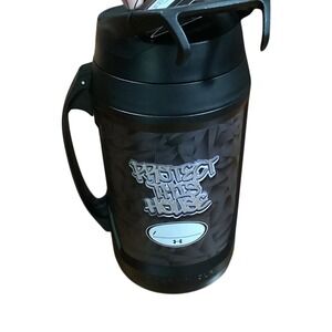 Under Armour Black and Gray Water Jug